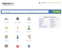 Tablet Screenshot of bilgorajcity.pl